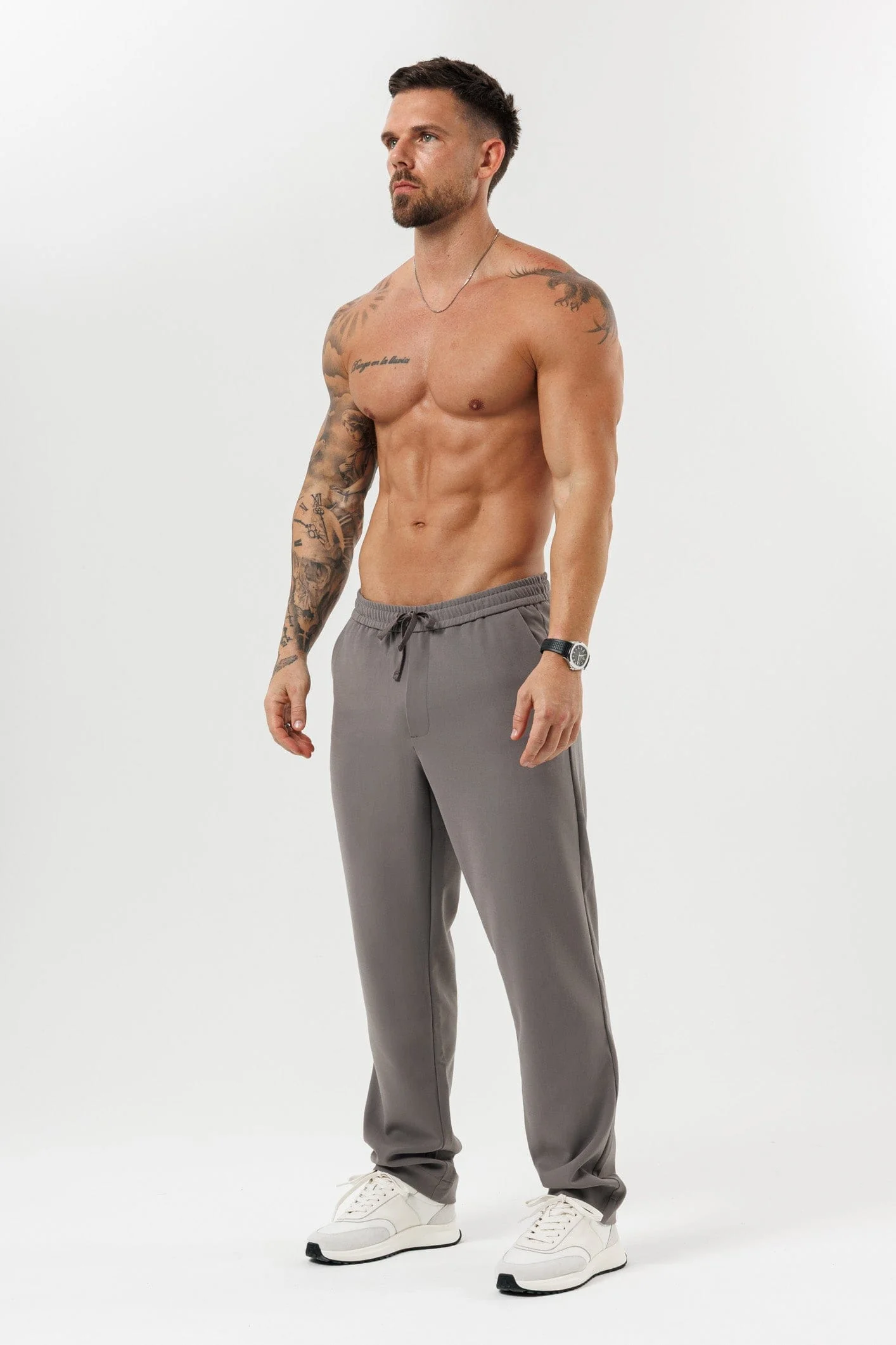 RELAXED TROUSER - DARK GREY - Image 6