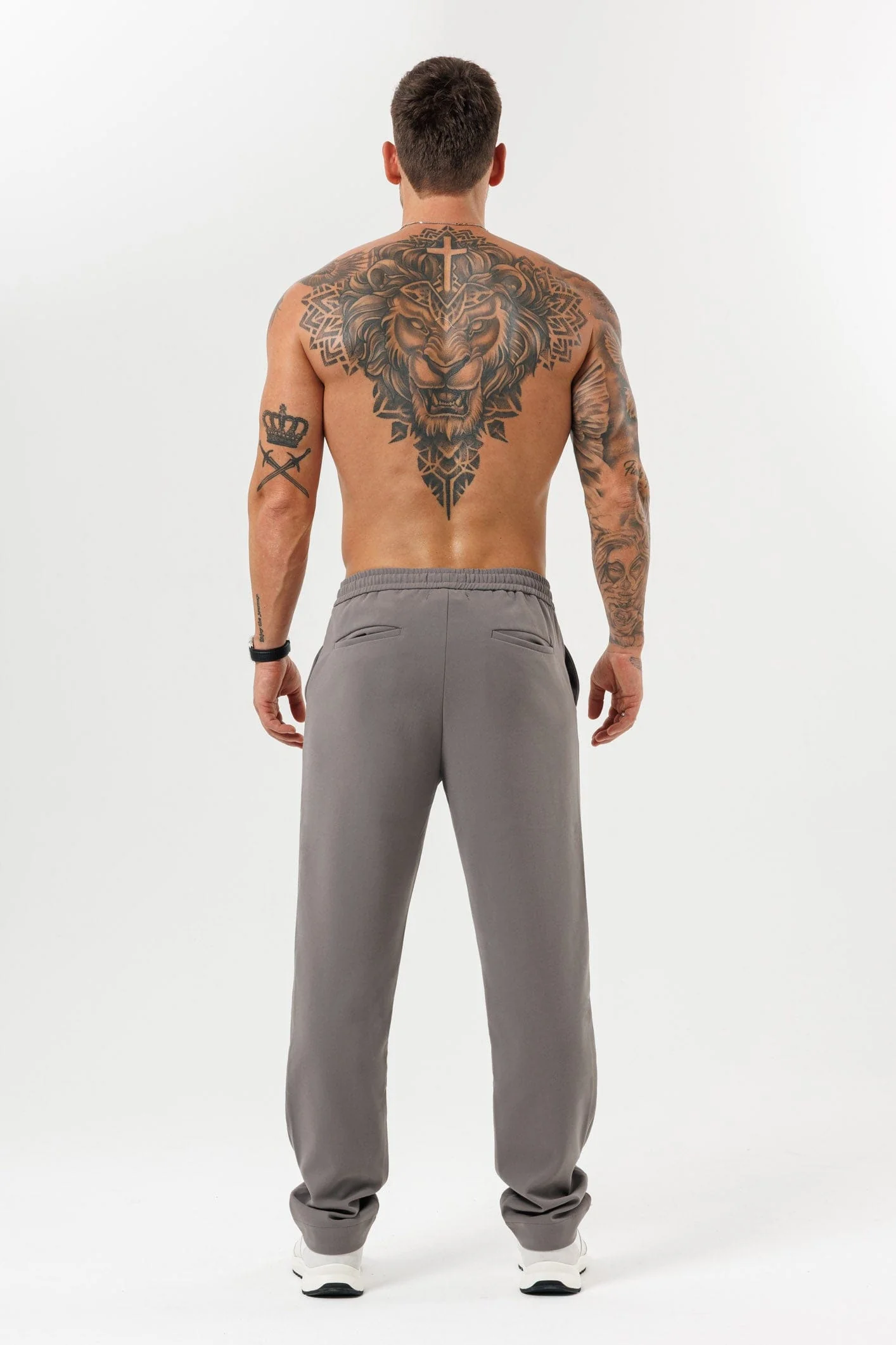 RELAXED TROUSER - DARK GREY - Image 7