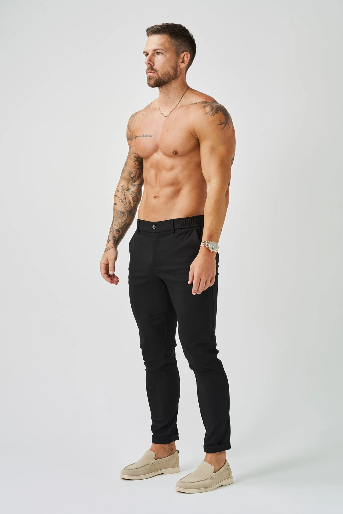 RESORT TROUSER - BLACK - Image 4