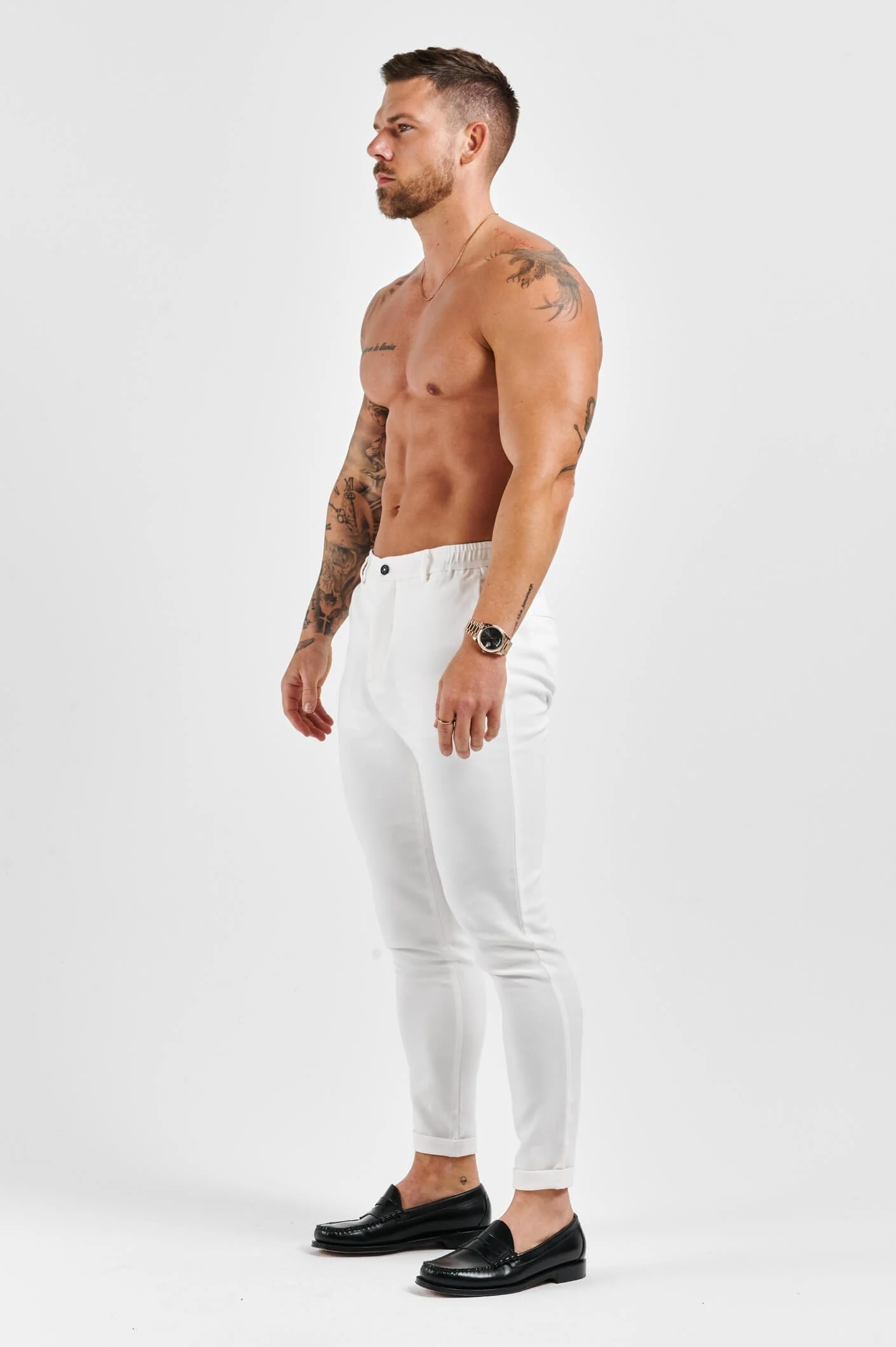 RESORT TROUSER - WHITE - Image 4