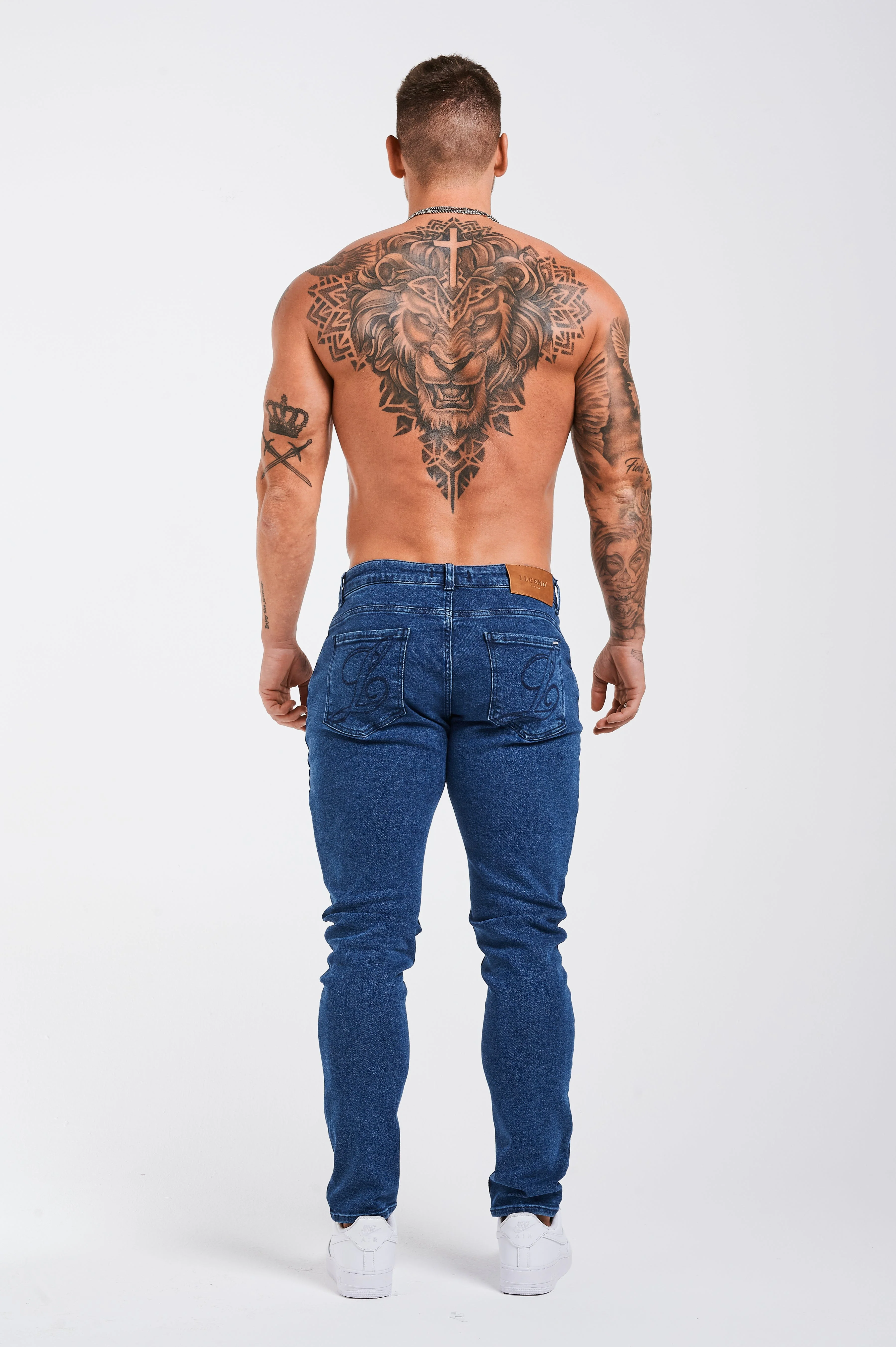 SLIM FIT JEANS 2.0 - DEEP NAVY - Image 5