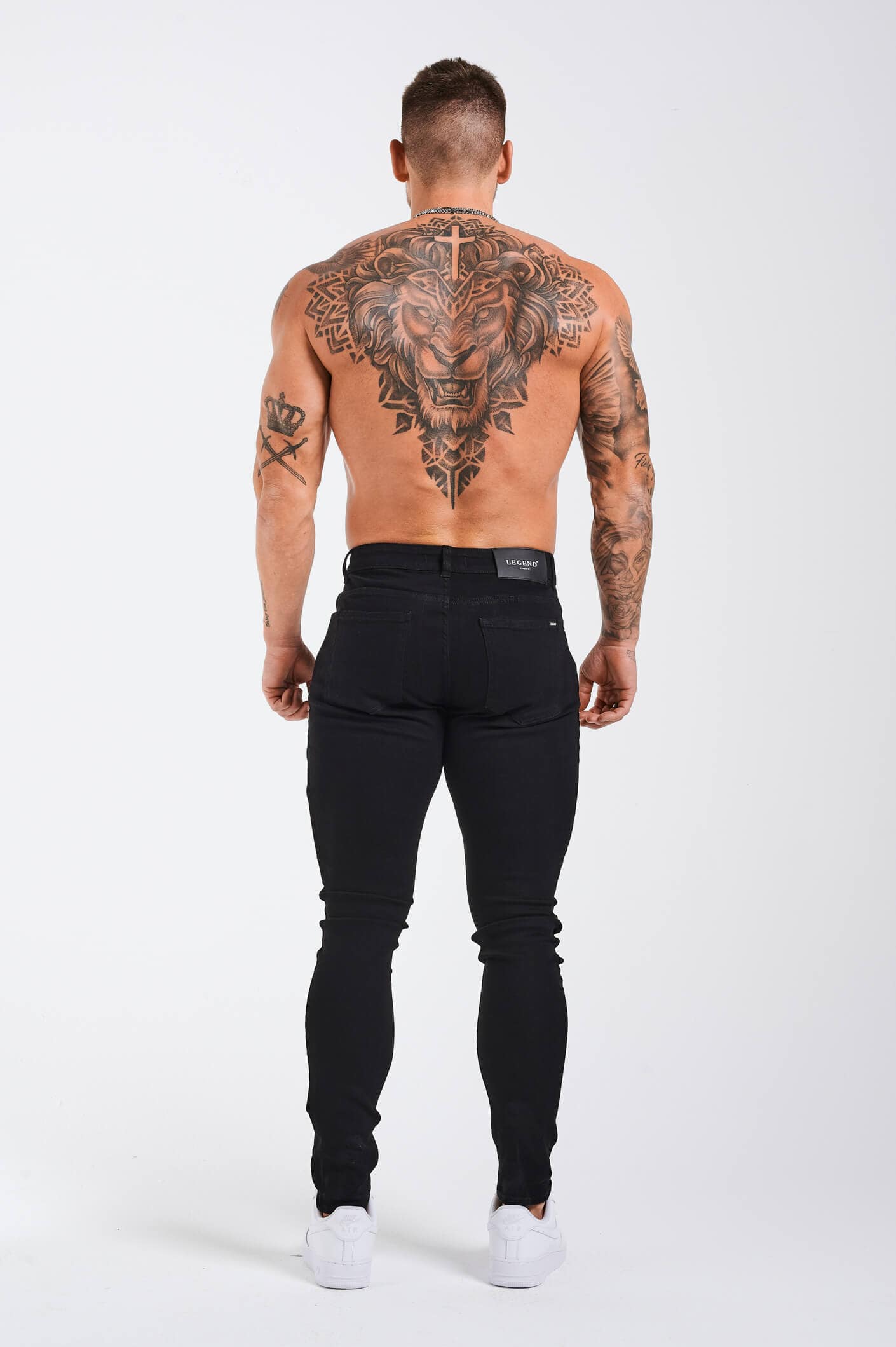 SLIM FIT JEANS 2.0 - BLACK - Image 5