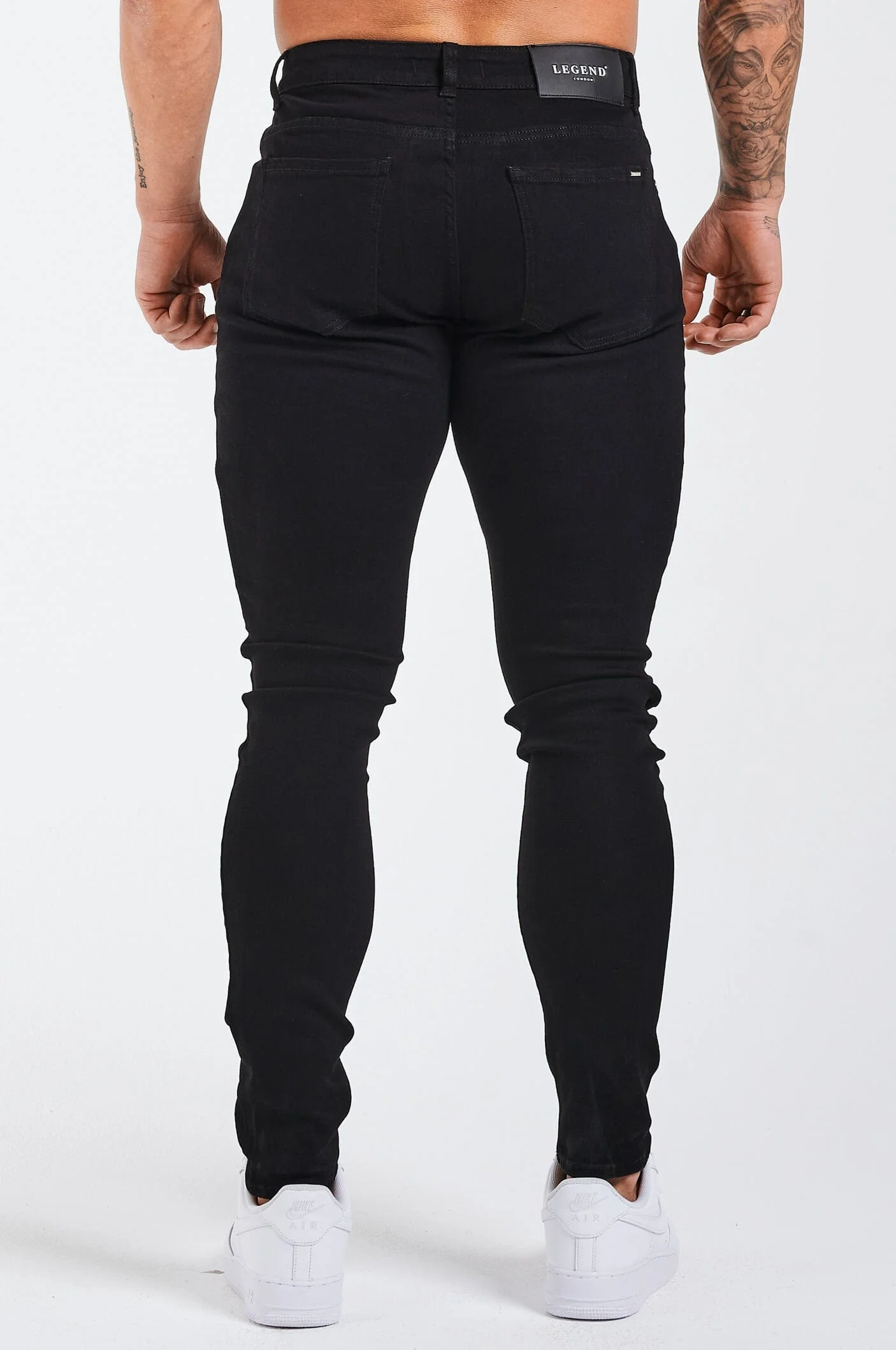 SLIM FIT JEANS 2.0 - BLACK - Image 6