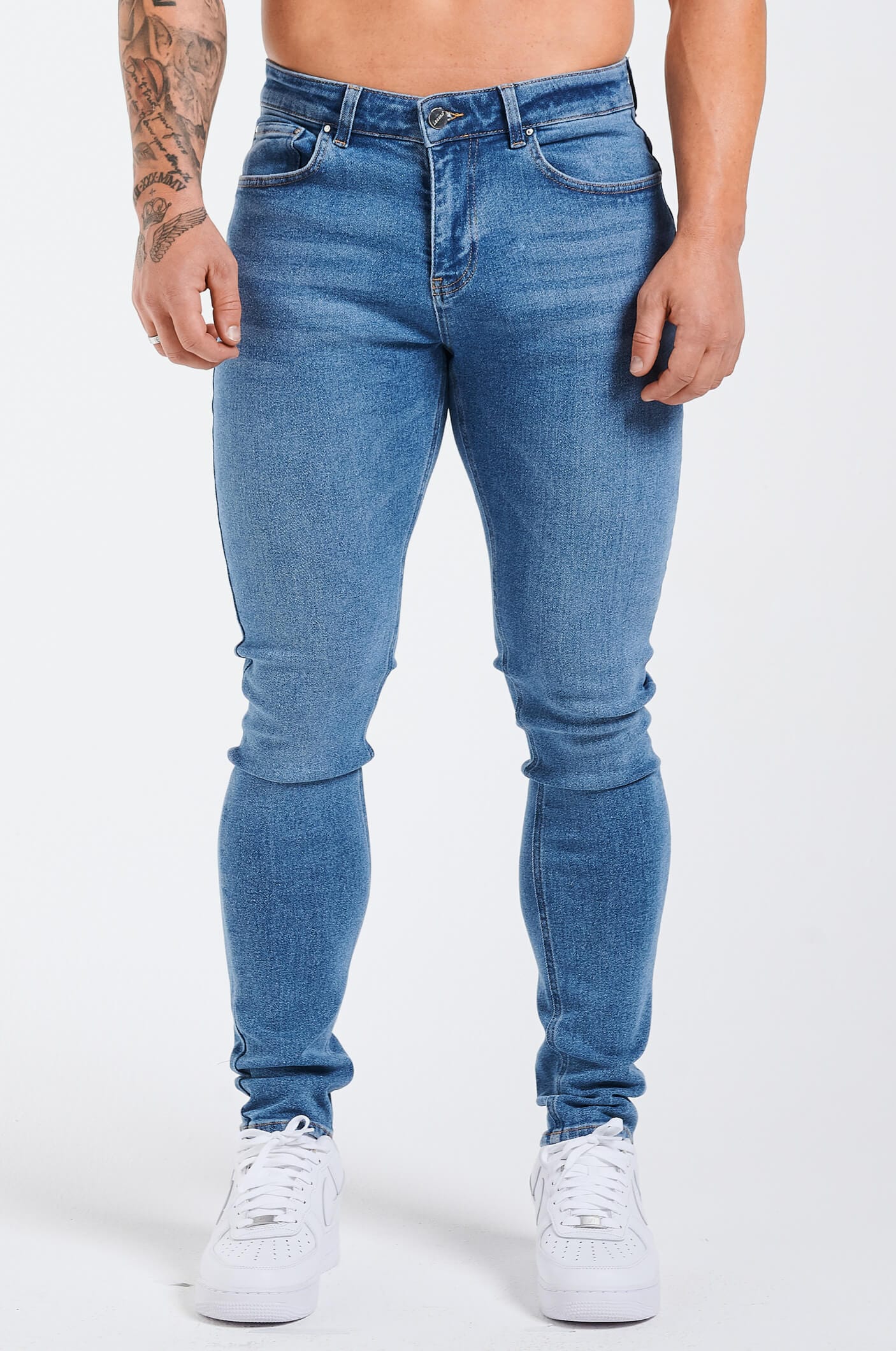 SLIM FIT JEANS 2.0 - LIGHT BLUE - Image 3