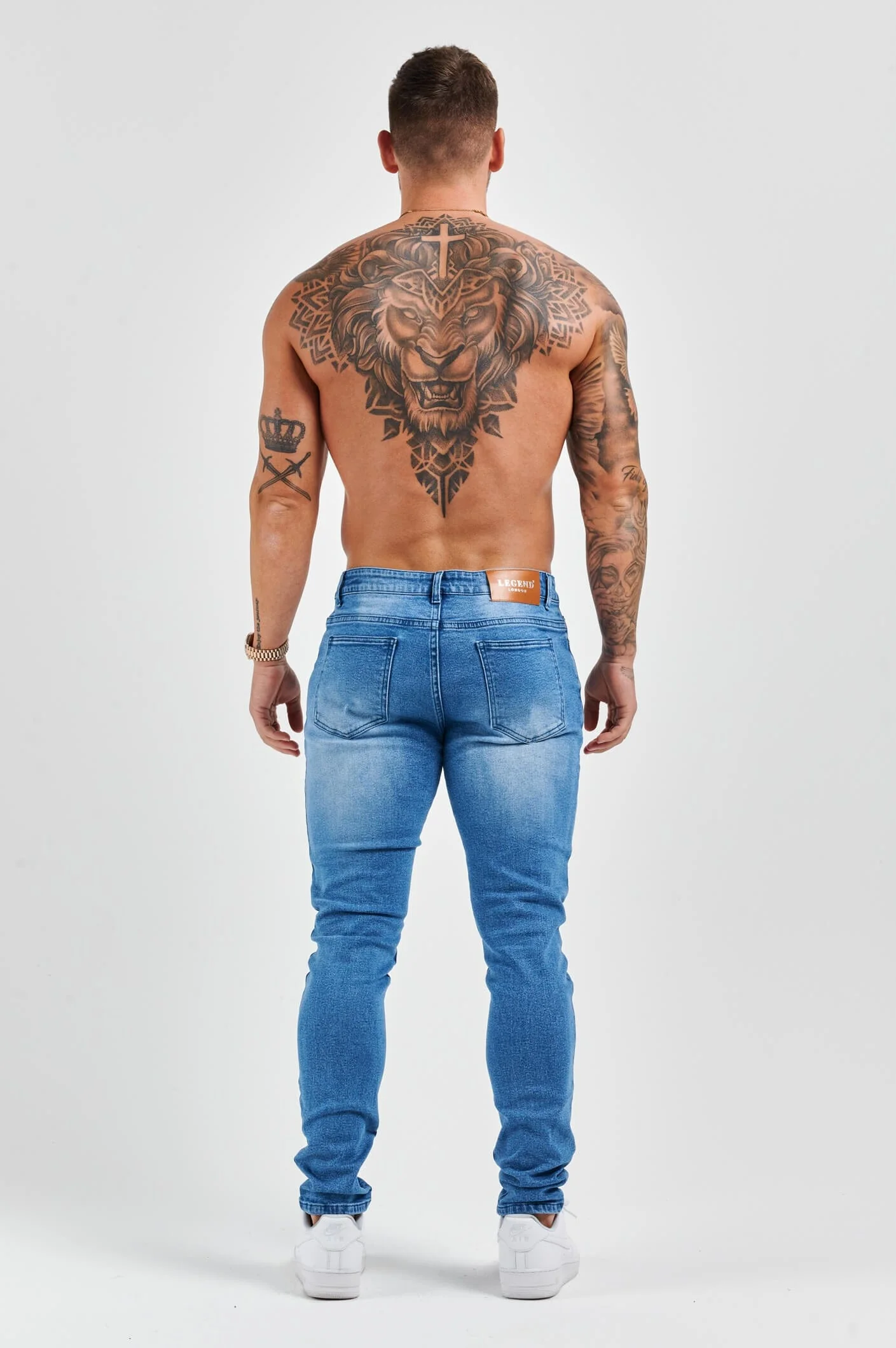 SLIM FIT JEANS 2.0 - SKY BLUE - Image 7