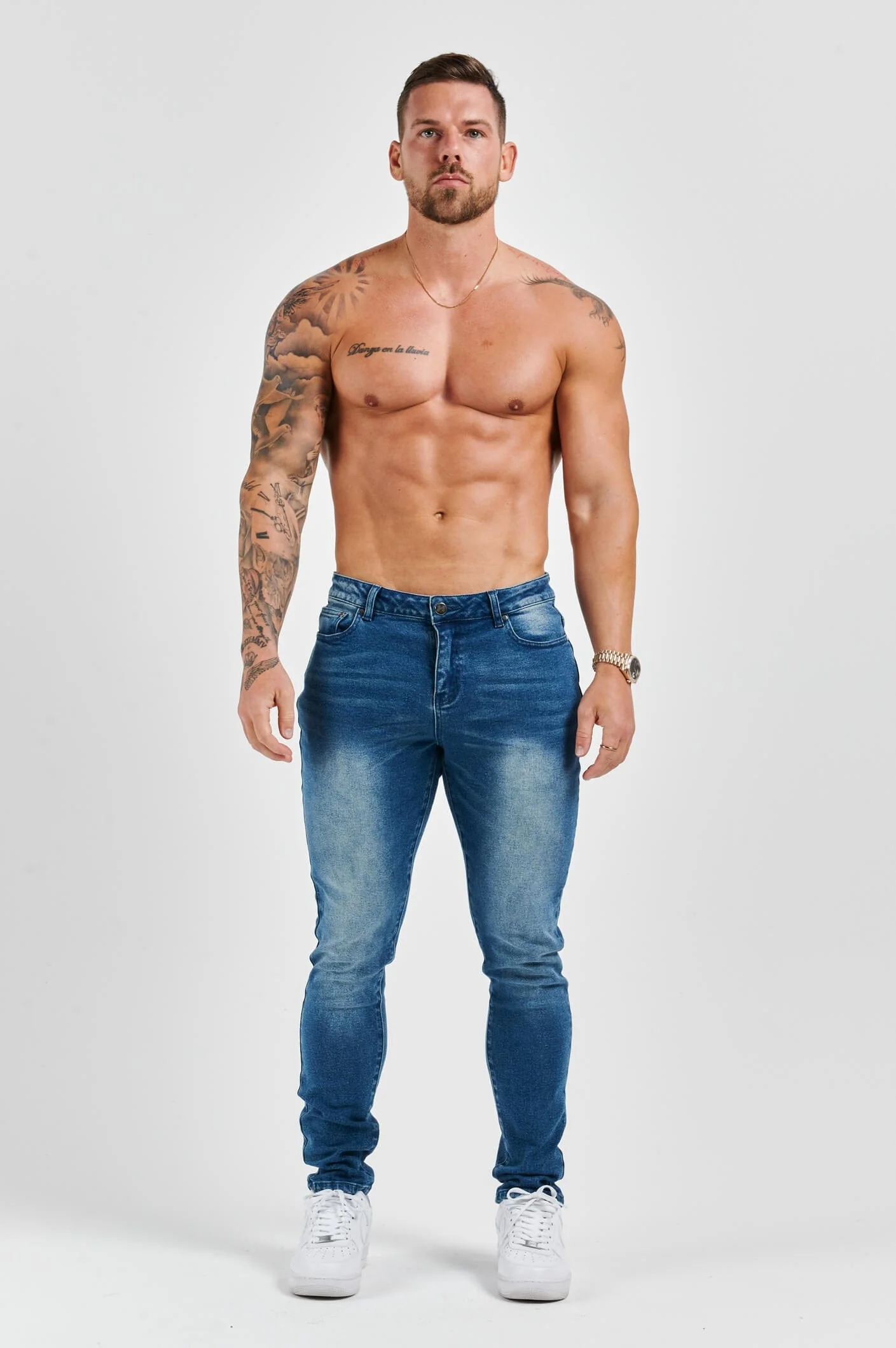 SLIM FIT JEANS 2.0 - VIBRANT BLUE - Image 2