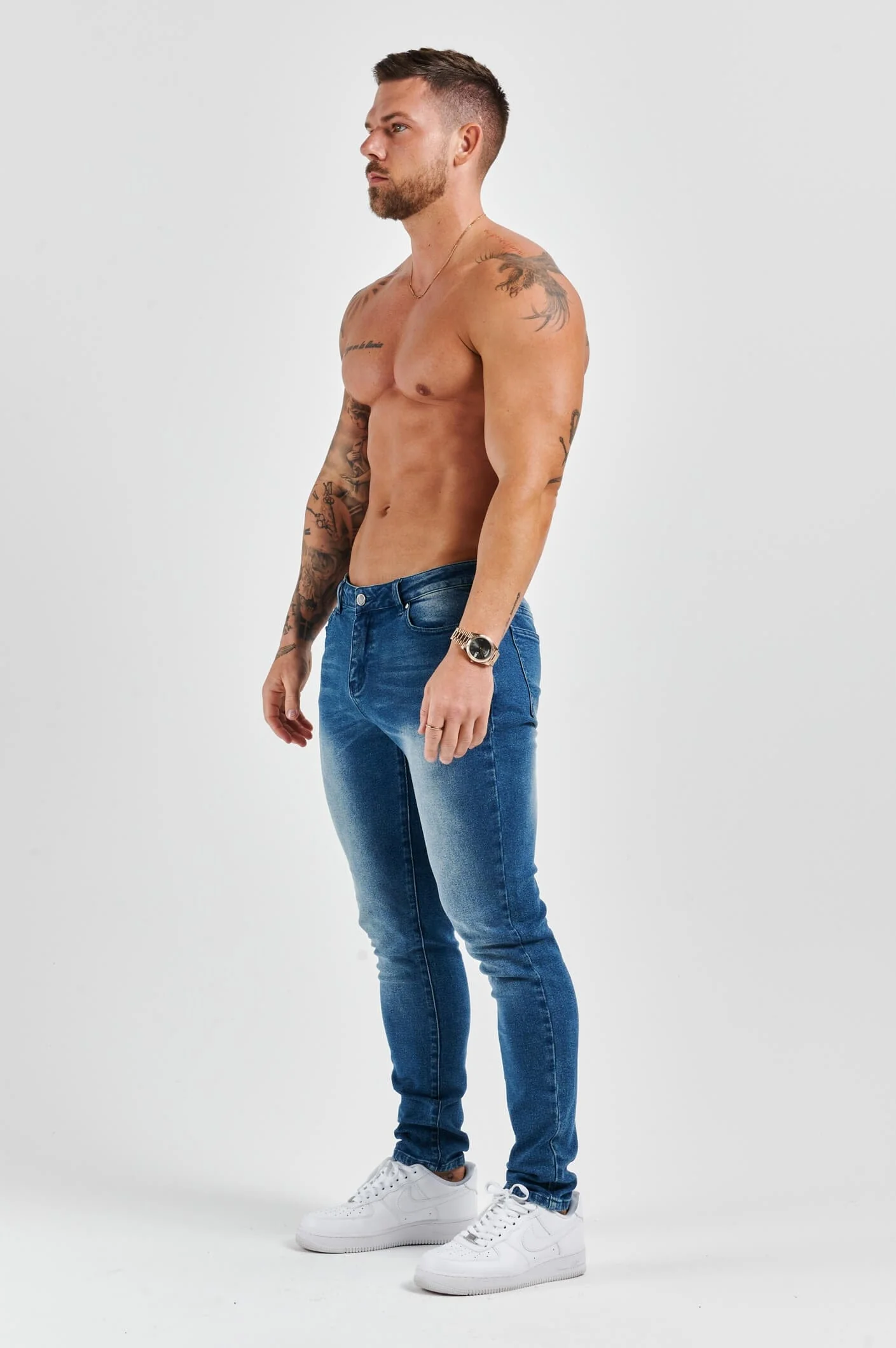 SLIM FIT JEANS 2.0 - VIBRANT BLUE - Image 6