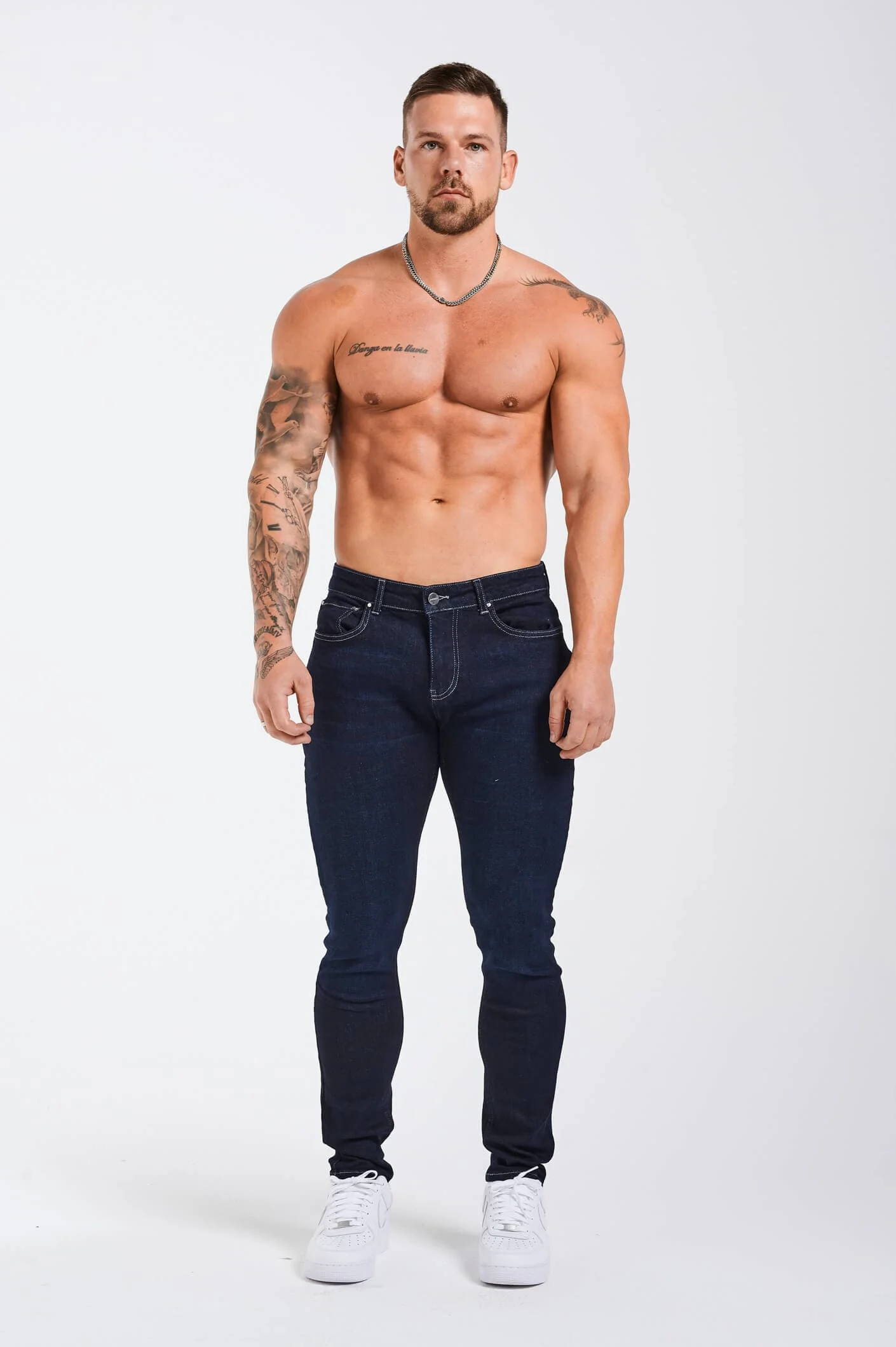 SLIM FIT JEANS 2.0 - RAW INDIGO - Image 2