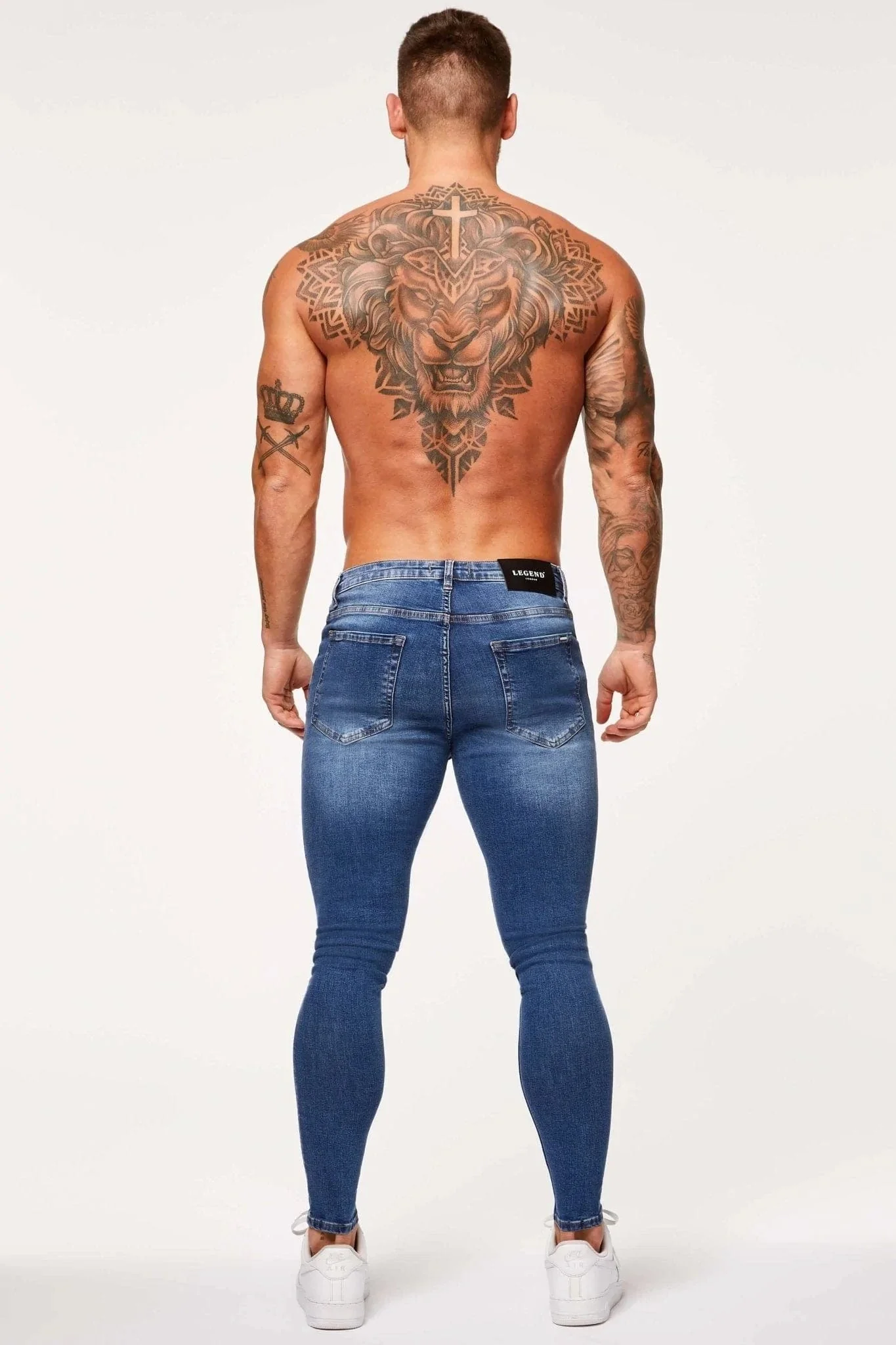 SKINNY FIT JEANS - HERITAGE BLUE - Image 7