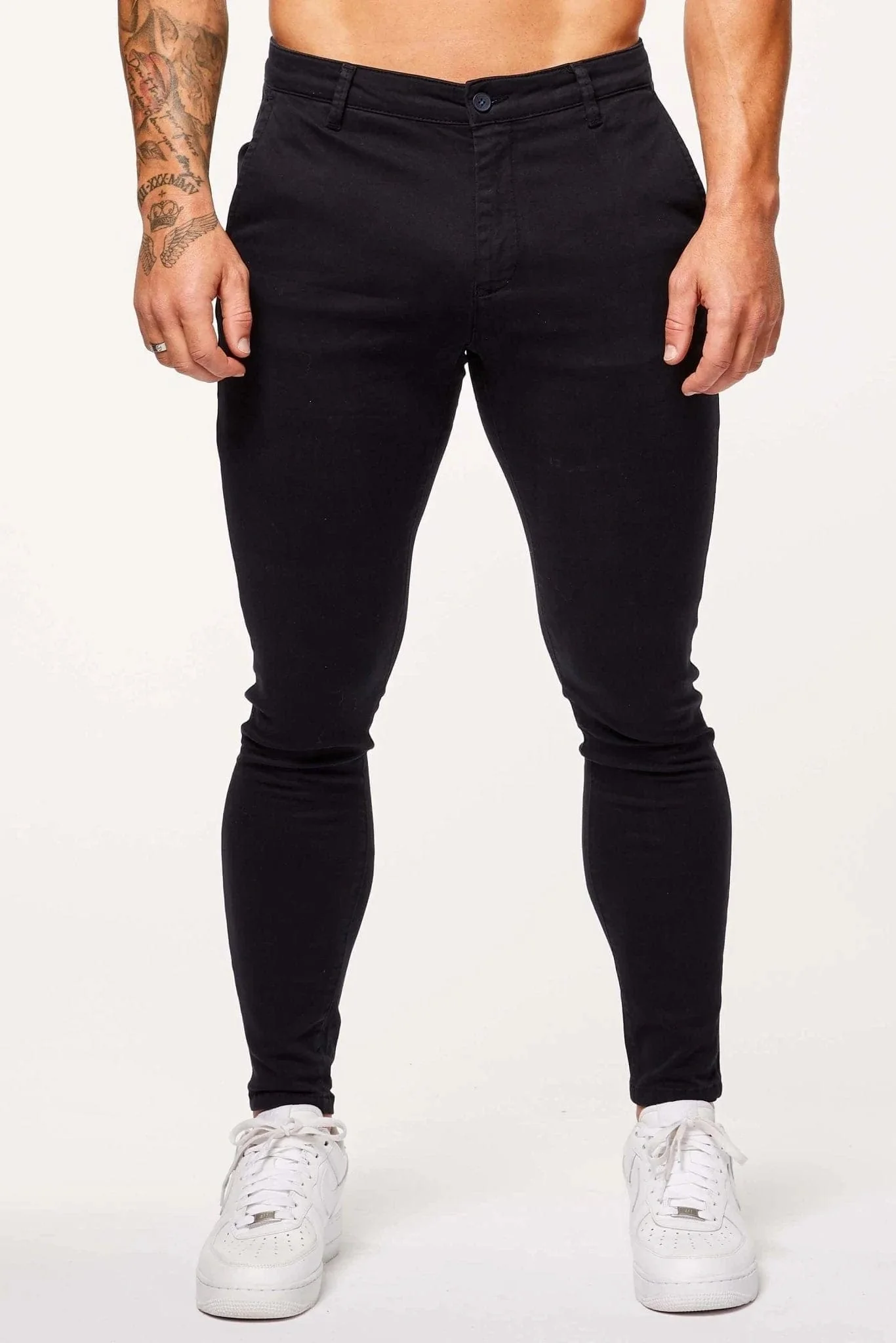 SPRAY-ON STRETCH CHINO - DARK NAVY - Image 4