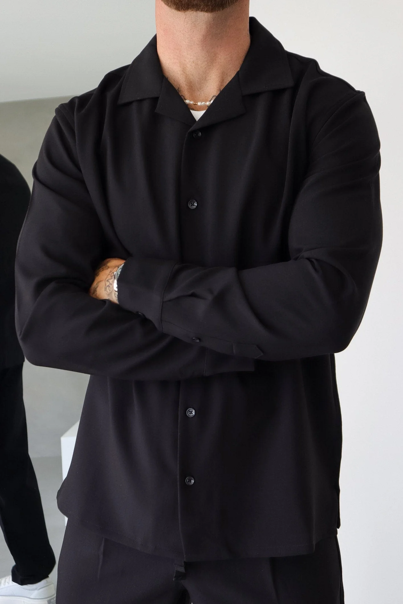 TWIN SET SHIRT - BLACK - Image 5